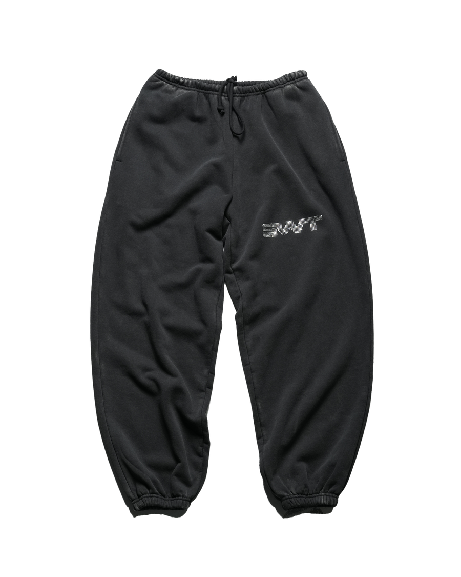 Rhinestone Oversized Sweatpants