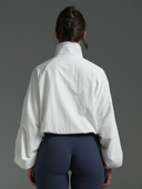 Nylon Bomber Ivory