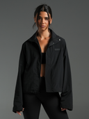 Nylon Bomber Black