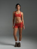 FLX Stripe Racer Back Bra Rouge/Bittersweet