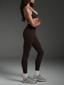 FLX Invisible Scrunch Leggings Chocolate