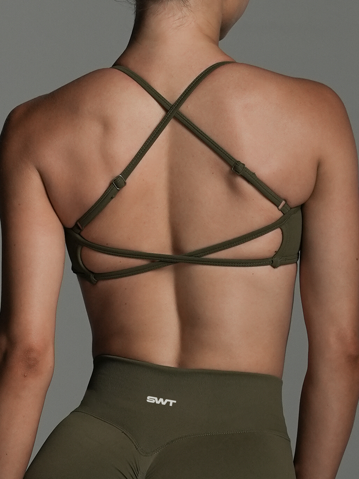 Shape Me Backless Bra Safari