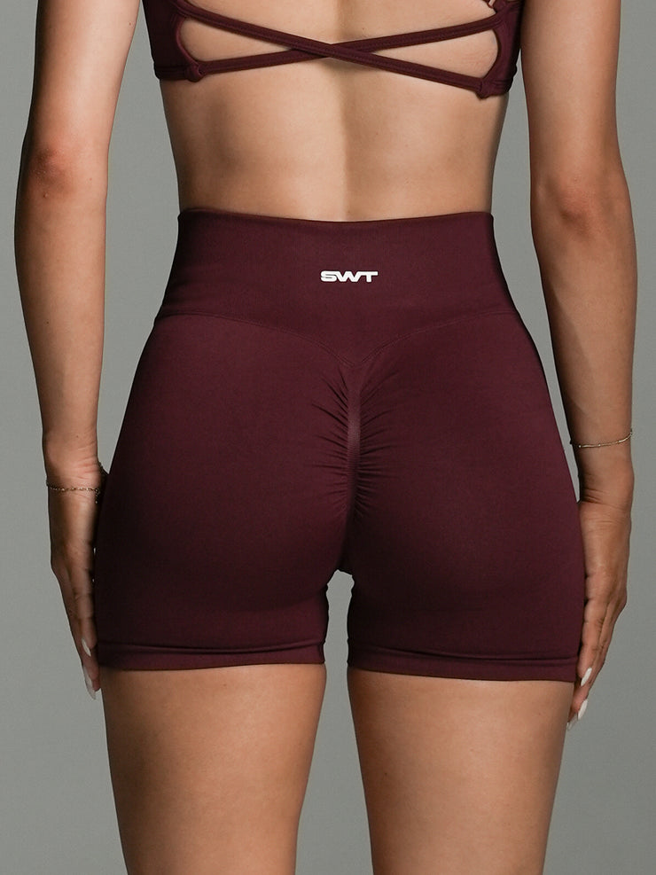 Shape Me Shorts | 4.5" Cherry Cola