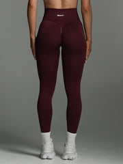 Shape Me Leggings | Full Length Cherry Cola