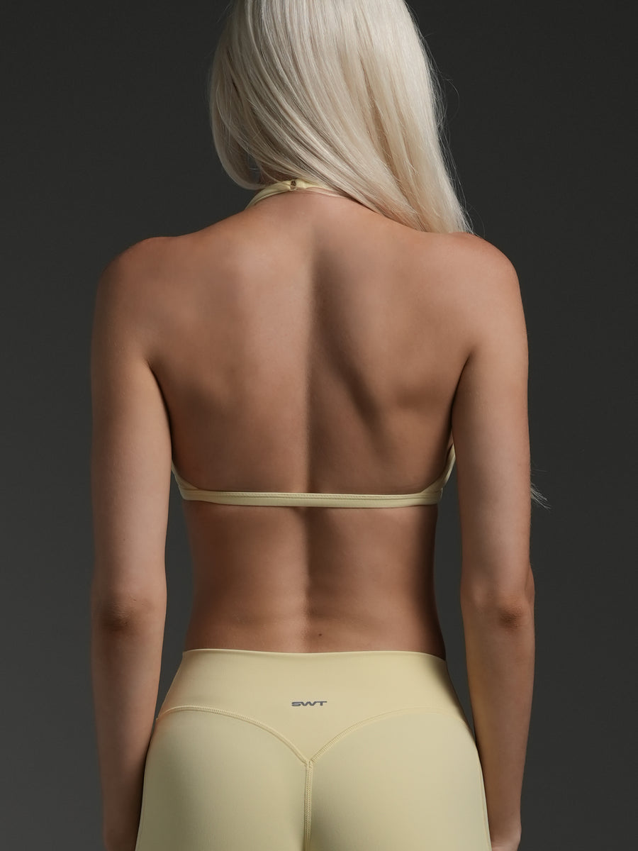 FLX Halter Bra Vanilla
