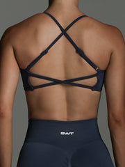 Shape Me Backless Bra Navy