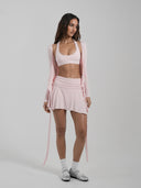 Asymmetrical Skort Ribbon