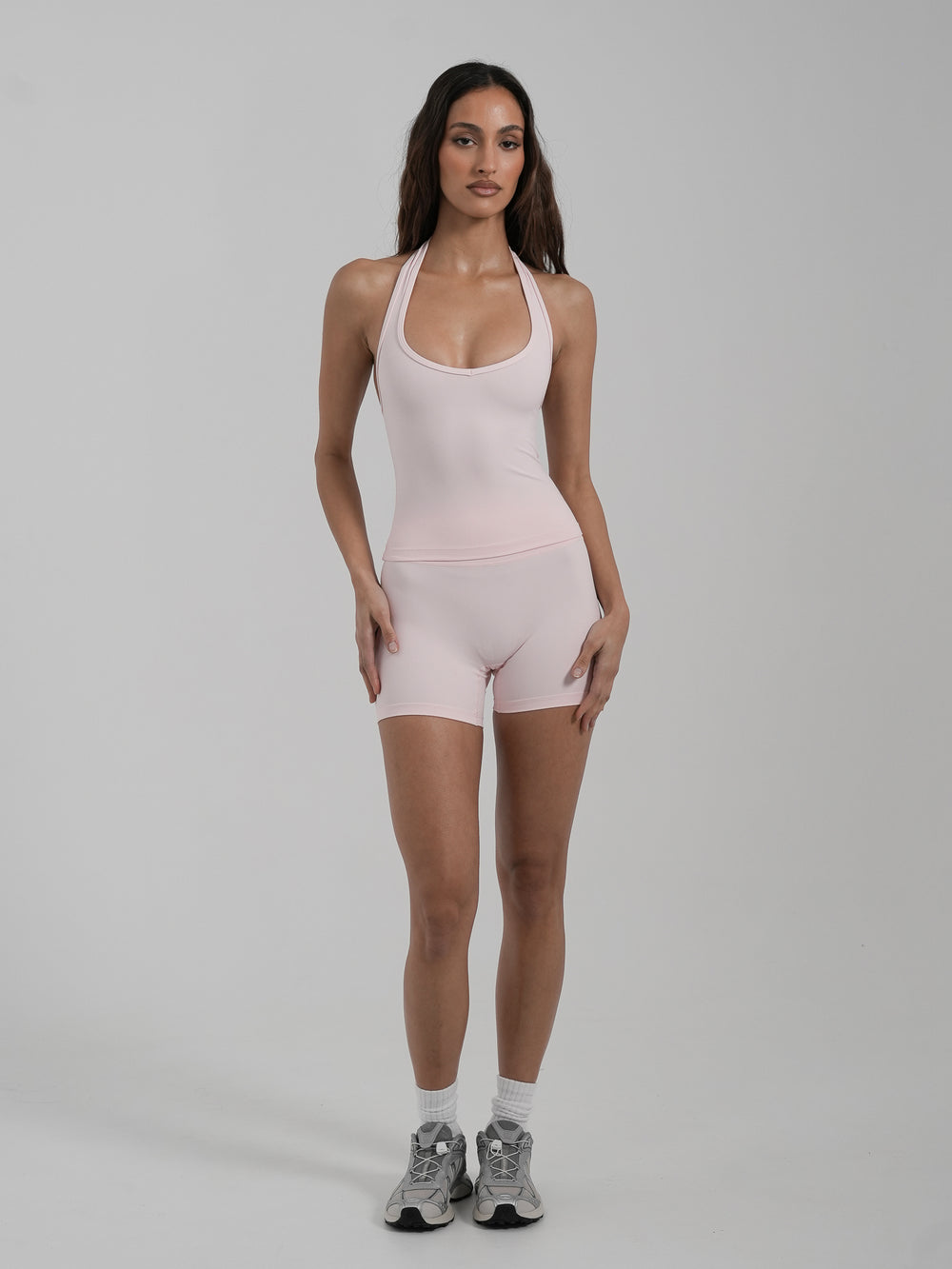 Base Halter Tank Ribbon