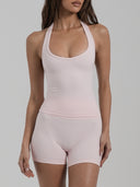 Base Halter Tank Ribbon