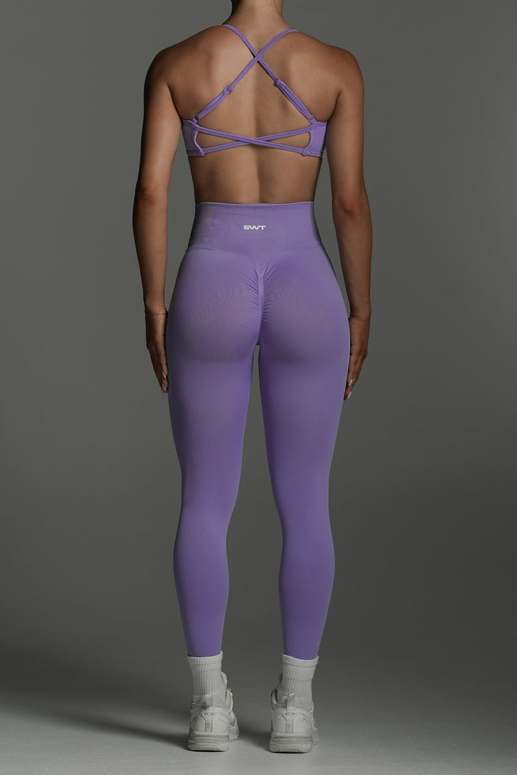 Shape Me Leggings | Full Length Lilac Heaven