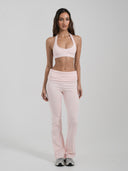 Foldover Stripe Pants