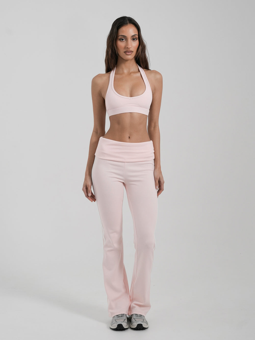 Foldover Stripe Pants