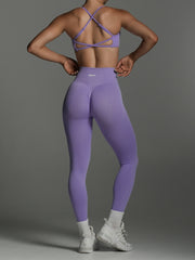 Shape Me Leggings | Full Length Lilac Heaven