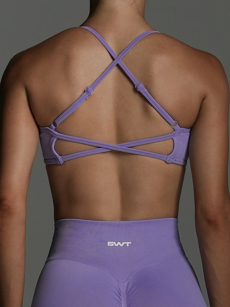 Shape Me Backless Bra Lilac Heaven