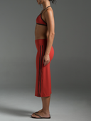 FLX Stripe Wide Leg Capris Rouge/Bittersweet