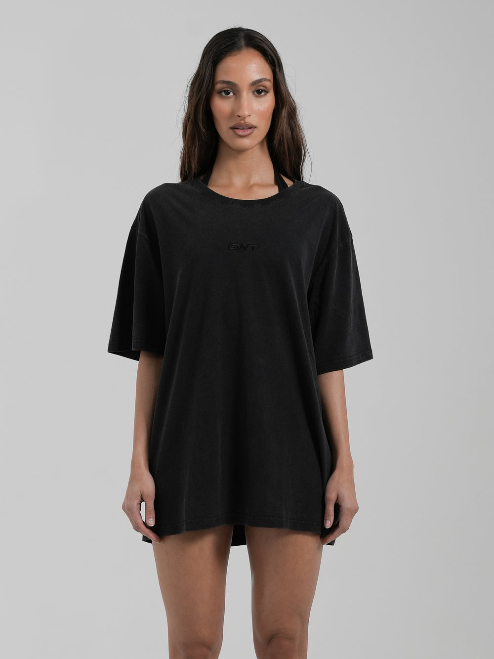 Oversized Tee Charcoal