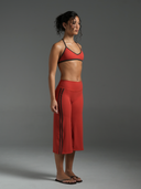 FLX Stripe Wide Leg Capris Rouge/Bittersweet
