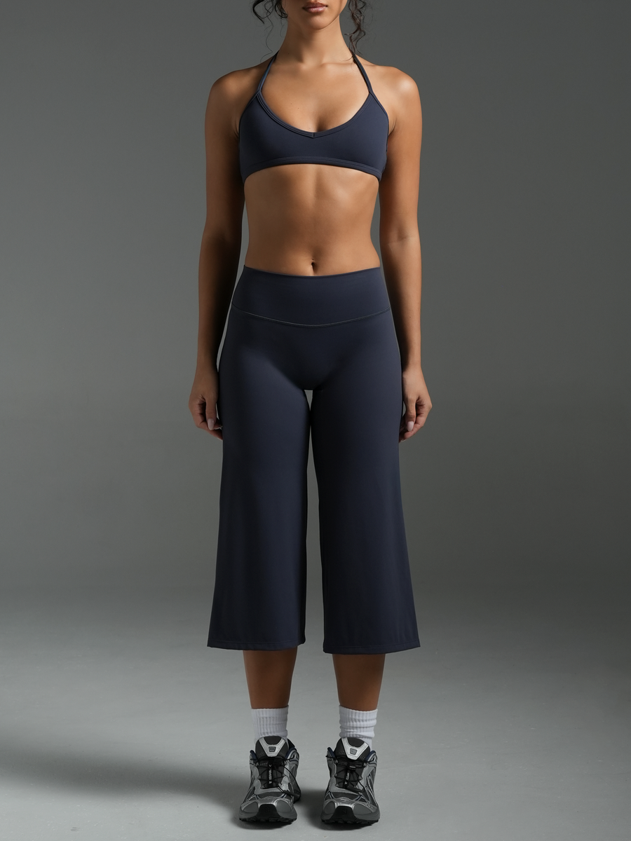 FLX Wide Leg Capris Stellar