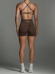 Shape Me Shorts | 4.5" Cinnamon