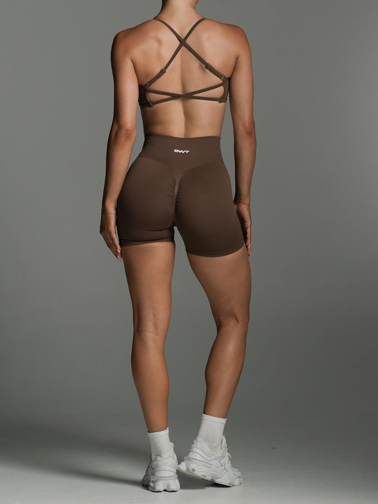 Shape Me Shorts | 4.5" Cinnamon