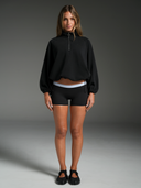 FLX Micro Shorts Black/Dust Blue