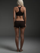 FLX Stripe Racer Back Bra Chocolate/Vanilla