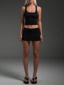 Micro Skort Black