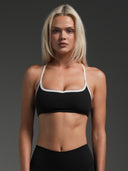FLX Sweetheart Bra Black/White
