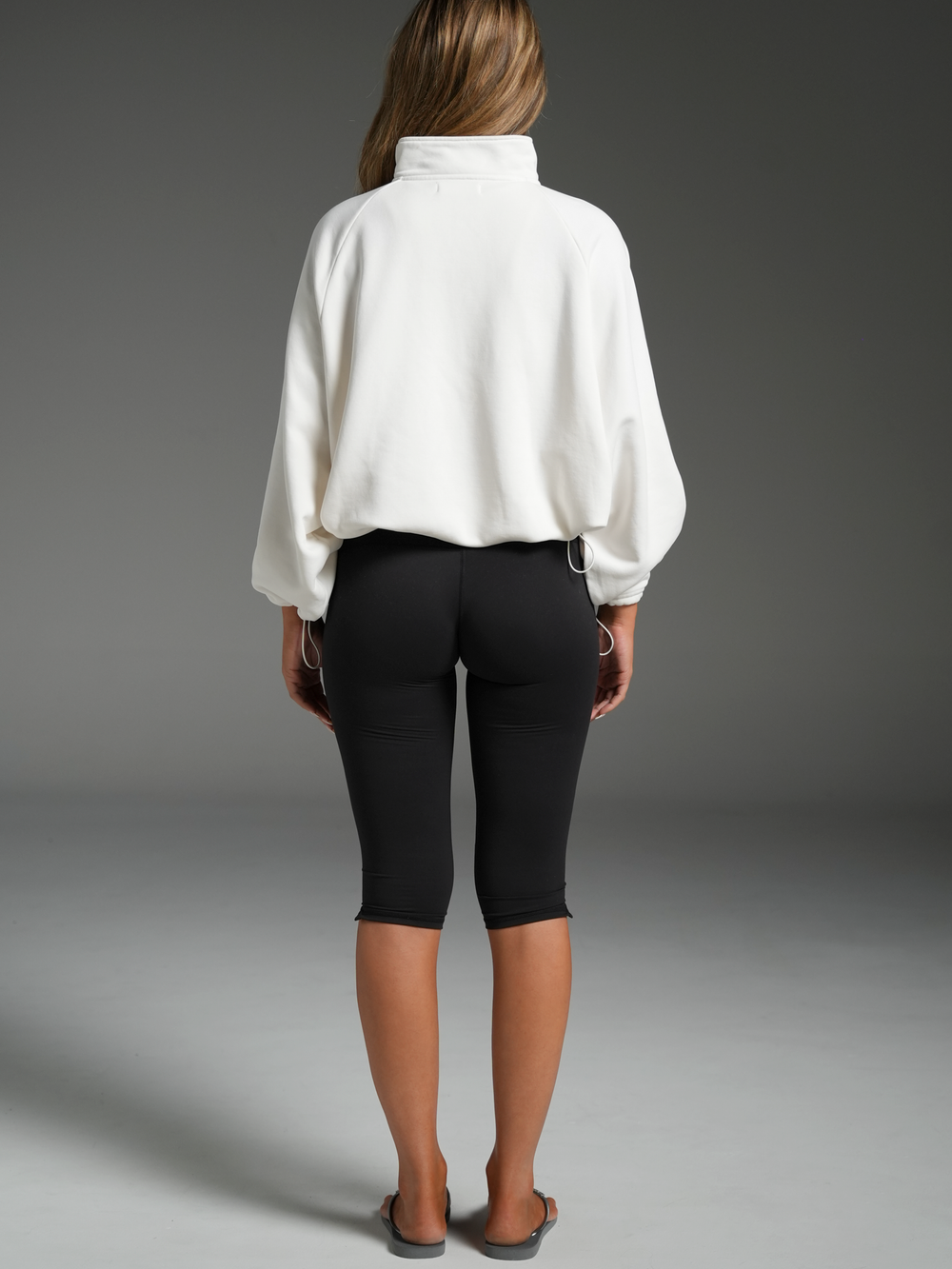 Quarter Zip Ivory