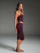 FLX Low Waist Capris Dark Cherry