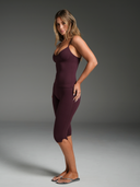 FLX Bustier Tank Dark Cherry
