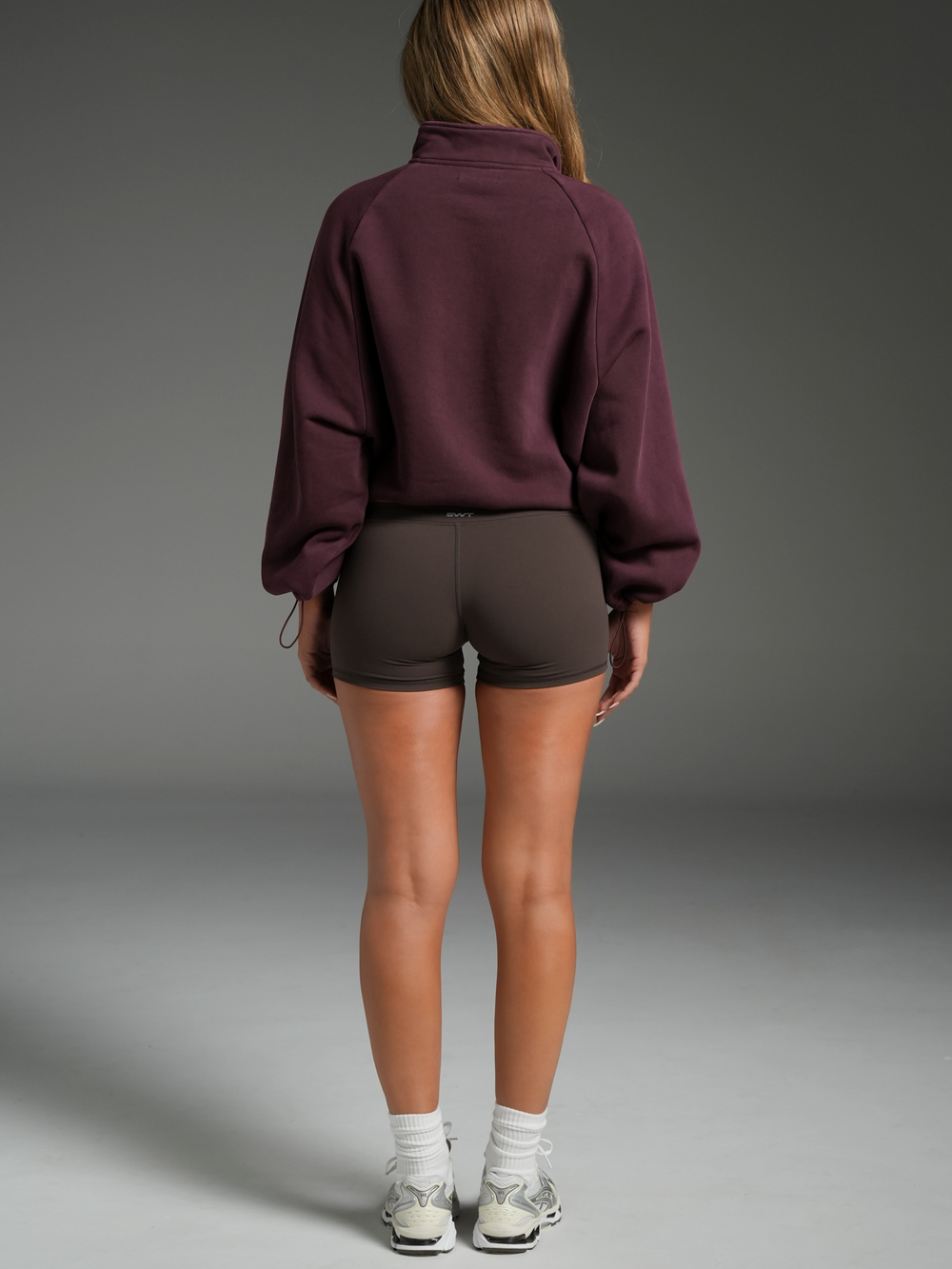 Quarter Zip Dark Cherry