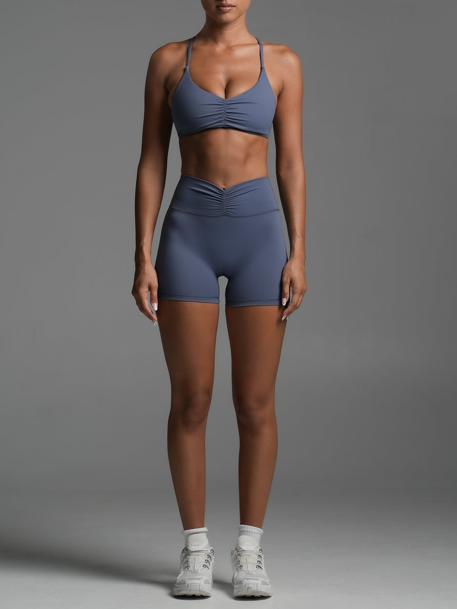 Base Ruche Scrunch Shorts