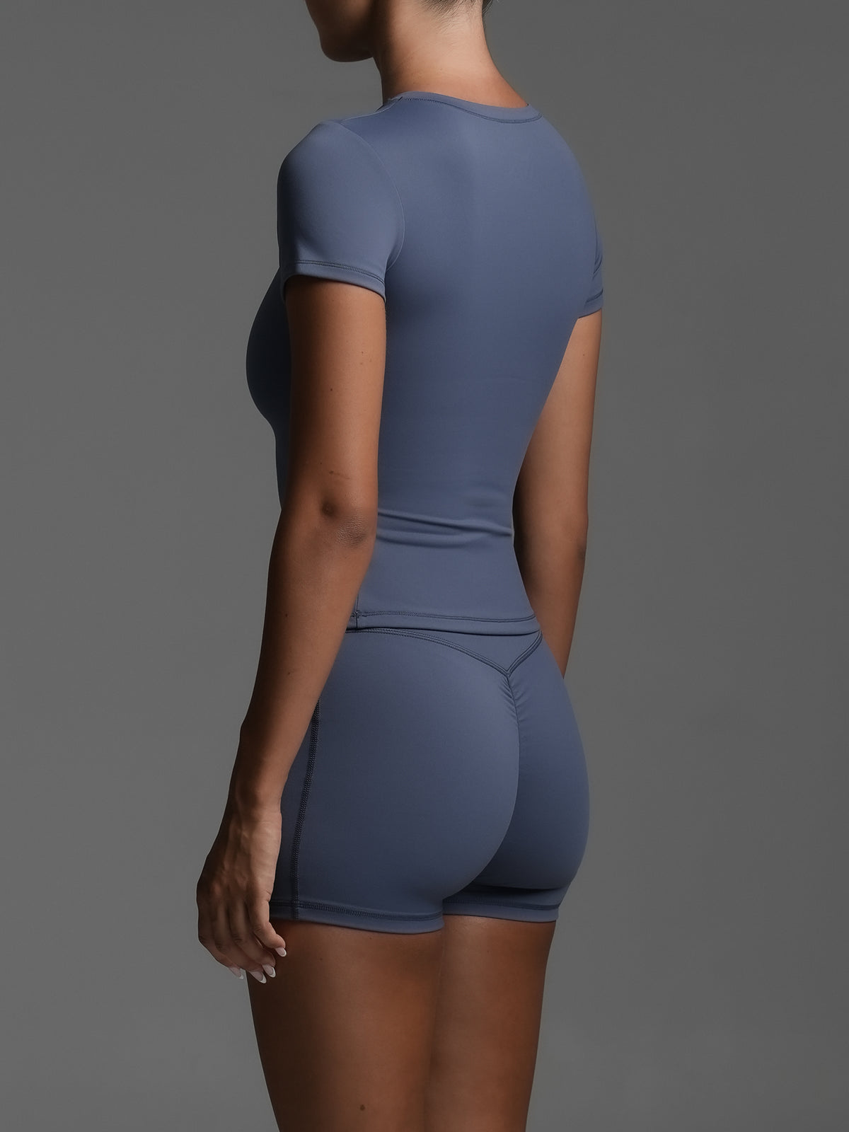 Base Shape Product Indigo Base Shape Tee | SWT Active