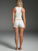 FLX Micro Shorts Ivory