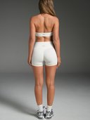 FLX Bustier Halter Bra Ivory