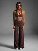 FLX V-Neck Halter Bra Oak