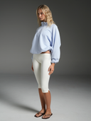 Quarter Zip Dust Blue