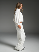 Quarter Zip Ivory