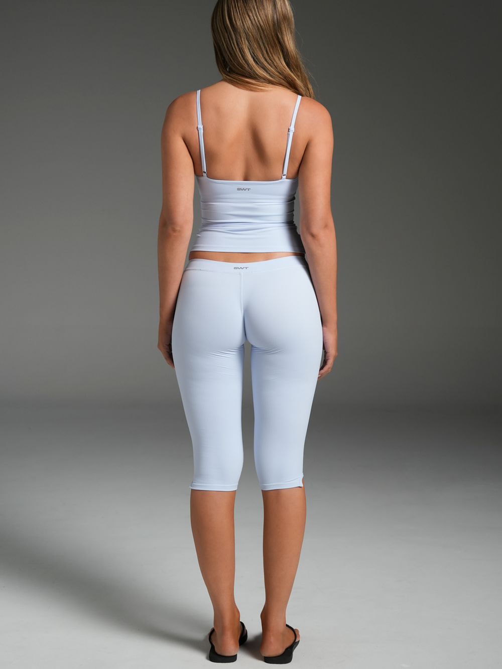 FLX Low Waist Capris Dust Blue