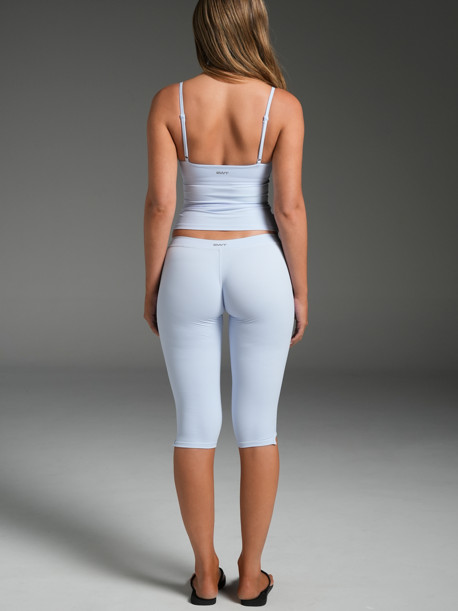 FLX Low Waist Capris Dust Blue