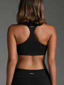 FLX Piping Racer Back Bra Black/White