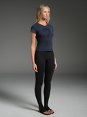 FLX Stirrup Low Rise Leggings Black