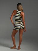 FLX Micro Shorts Paradise Stripe