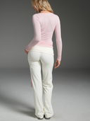Longline Wrap Top Ribbon