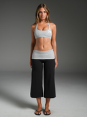 79 Racer Back Bra Grey Marle