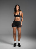 Base 4" Essential Shorts Espresso