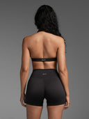 Base Backless Halter Bra Espresso