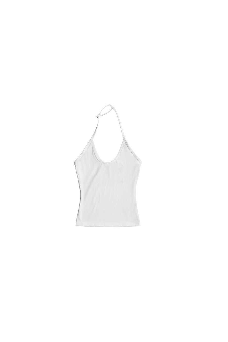 FLX Halter Cami White