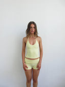 FLX Halter Cami Vanilla